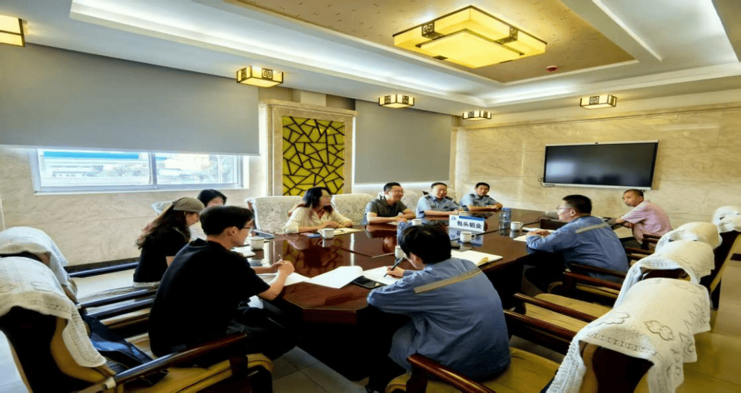 【公司动态】市区两级市监局调研包铝